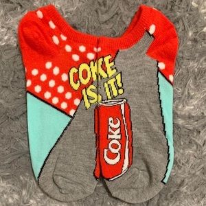 Women’s Size 4-10 “Coca-Cola” No Show/Ankle Socks *New Without Tag*